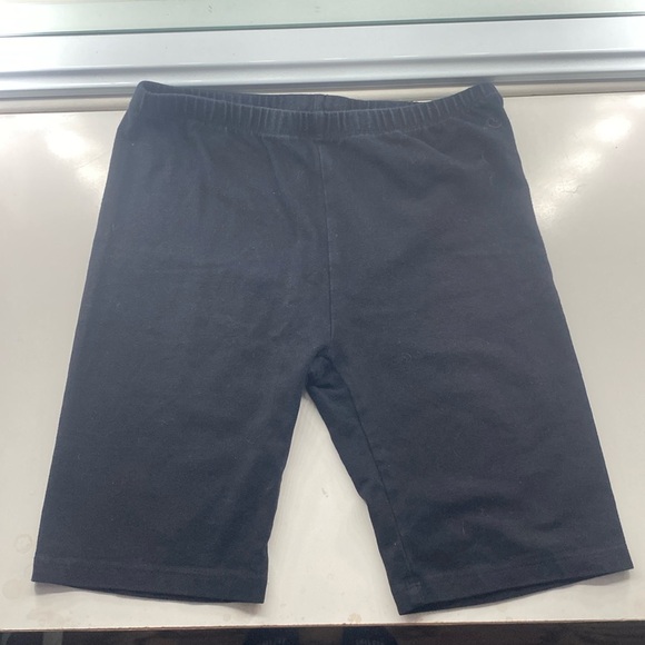Black biker shorts, Size Large 10/12 - Picture 1 of 3